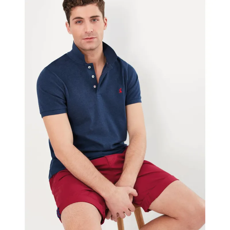 Joules Mainsail Soft Touch Polo - Navy Marl-1